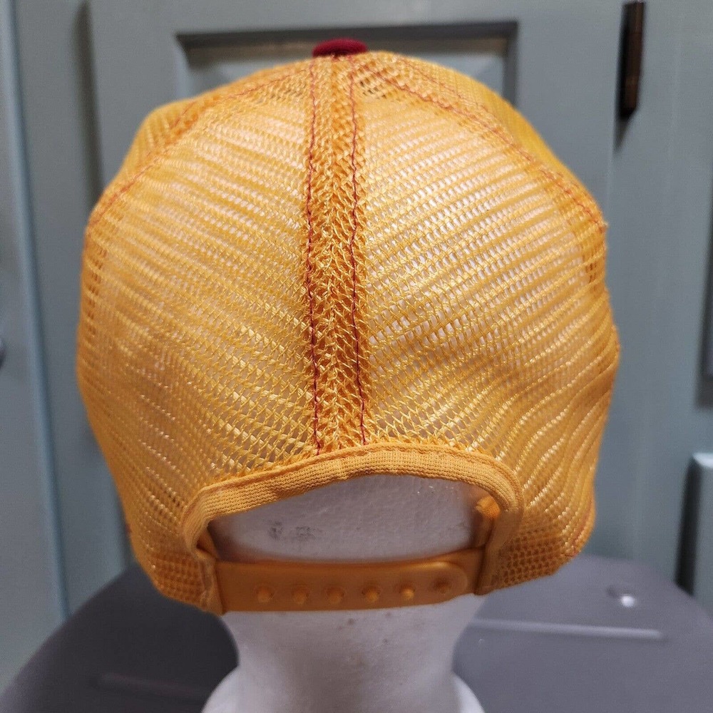 VTG 1984 NFL Washington Redskins Super Bowl XVIII Mesh Trucker Snapback Hat Cap - Picture 8 of 12